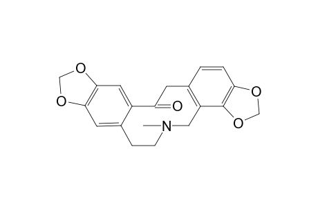 2,3:9,10-bis(methylenedioxy)-7-methyl-7,13a-secoberbin-13a-one