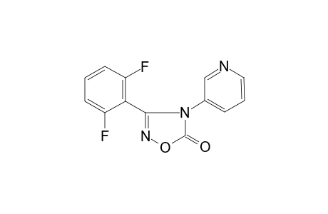 3-(2,6-Difluorophenyl)-4-(3-pyridinyl)-1,2,4-oxadiazol-5(4H)-one