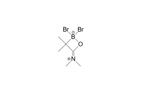 2,2-Dibromo-4-dimethyliminio-3,3-dimethyl-1,2-oxaborata-cyclobutane