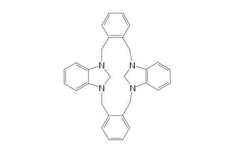 1,1':3,3"-Bis(.alpha.,.alpha.'-o-xylyl)bis(benzimidazolidine)