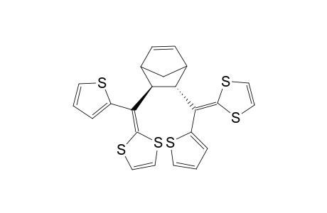 trans-5,6-Bis[1-(1,3-dithiol-2-ylidene)-2-thienylmethyl]bicyclo[2.2.1]hept-2-ene