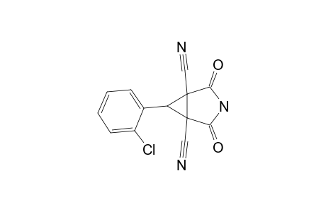 3-Azabicyclo[3.1.0]hexane-1,5-dicarbonitrile, 6-(2-chlorophenyl)-2,4-dioxo-