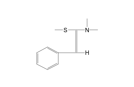 trans-N,N-DIMETHYL-alpha-(METHYLTHIO)STYRYLAMINE