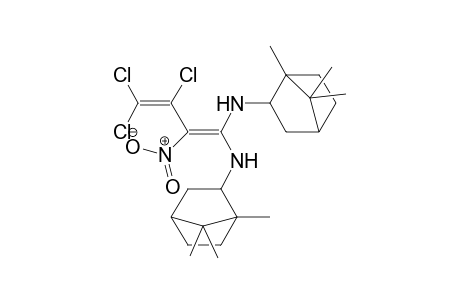 3,4,4-Trichloro-2-nitro-N,N'-bis(1,7,7-trimethylbicyclo[2.2.1]heptan-2-yl)buta-1,3-diene-1,1-diamine