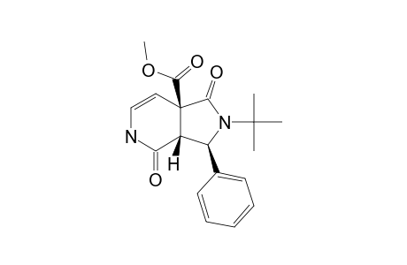 (3AR*,7AR*)-METHYL-2-TERT.-BUTYL-2,3,3A,4,5,7A-HEXAHYDRO-1,4-DIOXO-3-PHENYL-1H-PYRROLO-[3,4-C]-PYRIDINE-7A-CARBOXYLATE