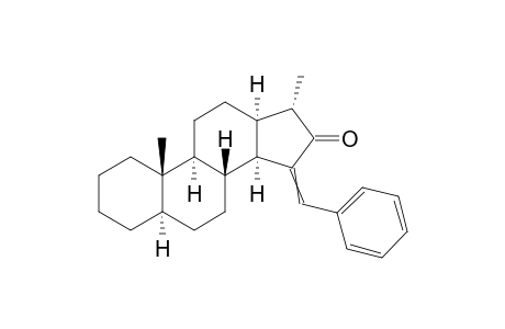 15-Benzylidene-17.alpha.-methyl-18-nor-5.alpha.,13.alpha.-androstan-16-one