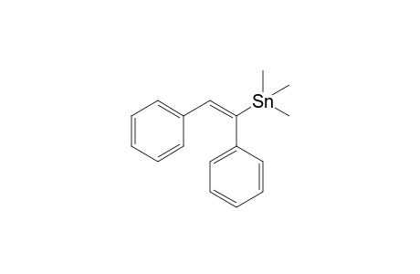 [(Z)-1,2-diphenylethenyl]-trimethyl-stannane