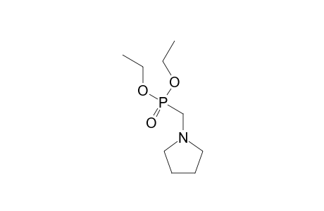 [(1-pyrrolidinyl)methyl]phosphonic acid, diethyl ester