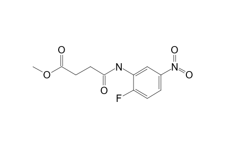 Butanoic acid, 4-[(2-fluoro-5-nitrophenyl)amino]-4-oxo-, methyl ester