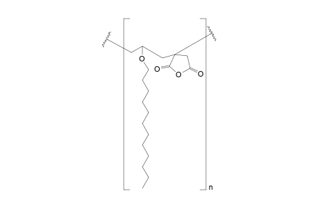 Dodecyl vinyl ether itaconic anhydride copolymer