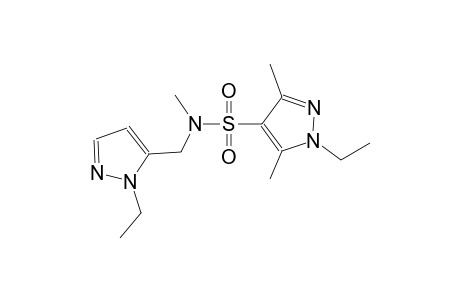 1H-pyrazole-4-sulfonamide, 1-ethyl-N-[(1-ethyl-1H-pyrazol-5-yl)methyl]-N,3,5-trimethyl-
