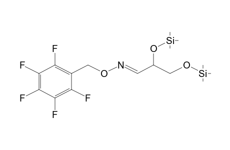 (1E)-2,3-Bis[(trimethylsilyl)oxy]propanal o-(2,3,4,5,6-pentafluorobenzyl)oxime