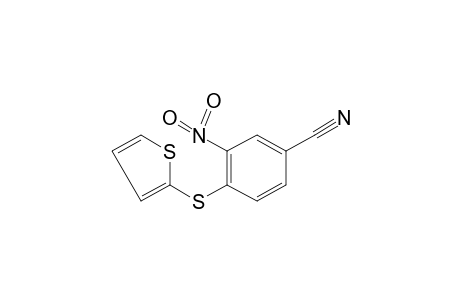 3-nitro-4-[(2-thienyl)thio]benzonitrile