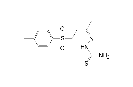 1-[(Z)-4-(4-methylphenyl)sulfonylbutan-2-ylideneamino]thiourea