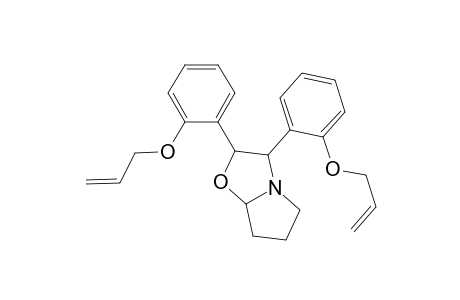 2,3-Bis[o-(2-propenyloxy)phenyl]perhydropyrrolo[2,1-b]-oxazole