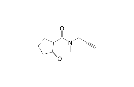 N-Propargyl-N-methyl-2-oxocyclopentane-1-carboxamide