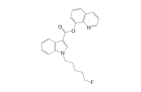 8-Quinolinyl ester, 1-(5-fluoropentyl)-1H-indole-3-carboxylic acid