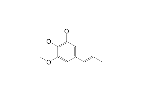 1-(3-Methoxy-4,5-dihydroxybenzene)propene