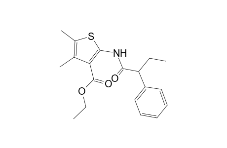 Ethyl 4,5-dimethyl-2-[(2-phenylbutanoyl)amino]-3-thiophenecarboxylate