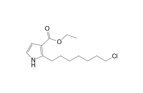 Ethyl 2-(7-chloroheptyl)-1H-pyrrol-3-carboxylate