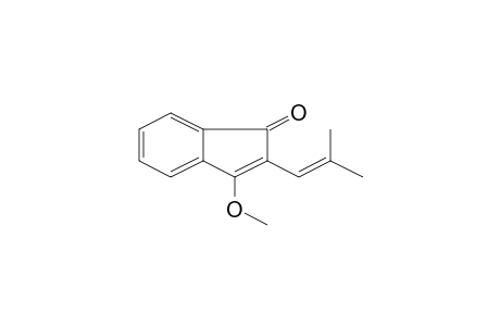 1-Indanone, 2-isobutenyl-3-methoxy-