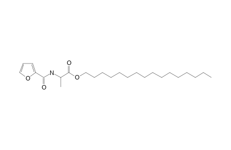 L-Alanine, N-(2-furoyl)-, hexadecyl ester