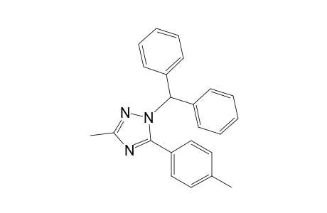 5-(4-TOLYL)-1-BENZHYDRYL-3-METHYL-1H-1,2,4-TRIAZOLE