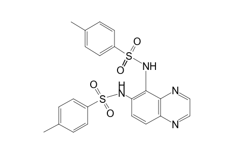 N,N'-(5,6-quinoxalinediyl)bis-p-toluenesulfonamide