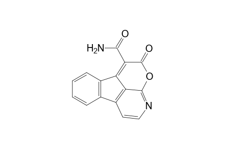 2H-3-Oxa-4-azafluoranthene-1-carboxamide, 2-oxo-