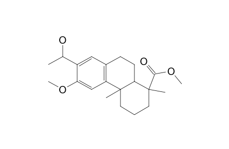 1-Phenanthrenecarboxylic acid, 1,2,3,4,4a,9,10,10a-octahydro-7-(1-hydroxyethyl)-6-methoxy-1,4a-dimethyl-, methyl ester