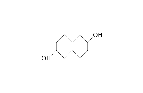 Bicyclo[4.4.0]decane-3,8-diol, (1R,3S,6R,8S)-