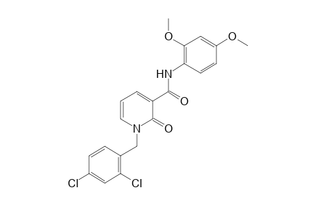 1-(2,4-DICHLOROBENZYL)-1,2-DIHYDRO-2',4'-DIMETHOXY-2-OXONICOTINANILIDE