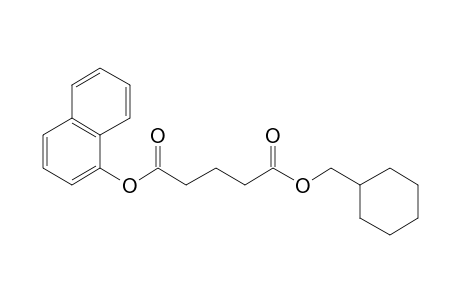 Glutaric acid, cyclohexylmethyl 1-naphthyl ester