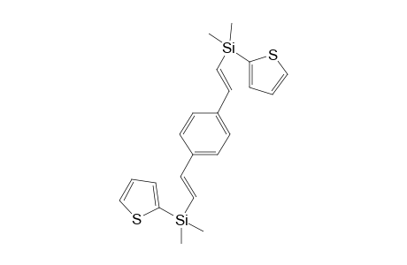 (Z,Z)-1,4-Bis[(2-thienyldimethylsilyl)ethenyl]benzene