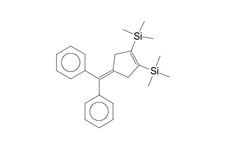 [4-(Diphenylmethylene)-2-(trimethylsilyl)-1-cyclopenten-1-yl](trimethyl)silane