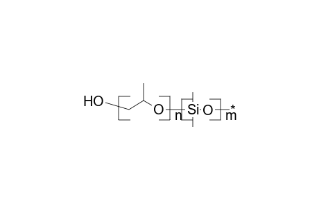 Poly(oxypropylene)-b-poly(dimethylsiloxane)