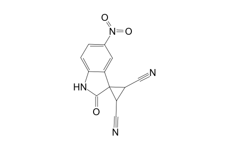 trans-2,3-Dihydrospiro[2,3-dicyanocyclopropane]-5'-nitro-1',3'-dihydroindol-2'-one