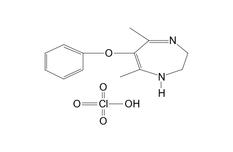 2,3-dihydro-5,7-dimethyl-6-phenoxy-1H-1,4-diazepine, monoperchlorate