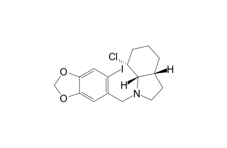 (3aR,7R,7aS)-7-chloranyl-1-[(6-iodanyl-1,3-benzodioxol-5-yl)methyl]-2,3,3a,4,5,6,7,7a-octahydroindole