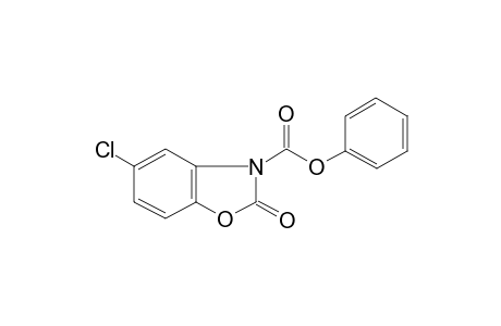 3(2H)-benzoxazolecarboxylic acid, 5-chloro-2-oxo-, phenyl ester