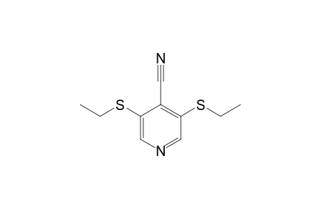 3,5-Bis(ethylthio)-4-pyridinecarbonitrile