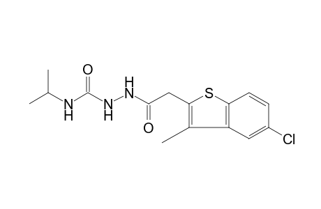 1-[(5-chloro-3-methylbenzo[b]thien-2-yl)acetyl]-4-isopropylsemicarbazide