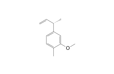 (S)-4-(But-3-en-2-yl)-2-methoxy-1-methylbenzene