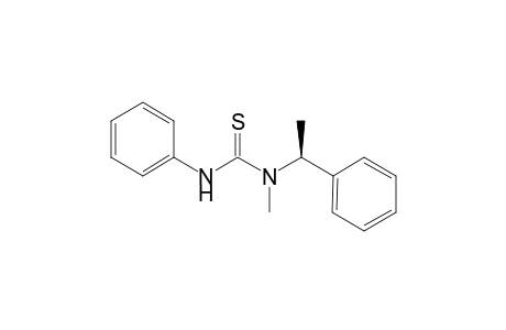 (1S)-1-methyl-3-phenyl-1-(1-phenylethyl)-thiourea