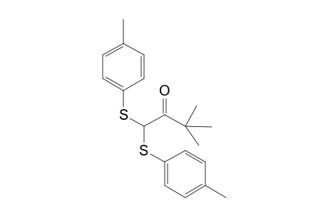 3,3-dimethyl-2-oxobutyraldehyde, 1-(di-p-tolyl mercaptal)