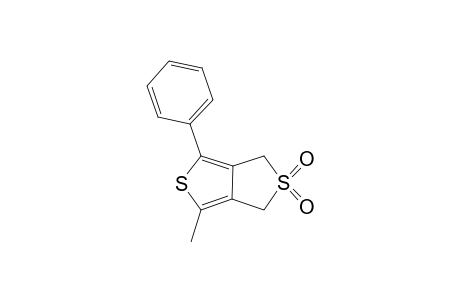 4-Methyl-6-phenyl-1,3-dihydro-1H-2.lamada.6-thieno[3,4-c]thiophene-2,2-dione