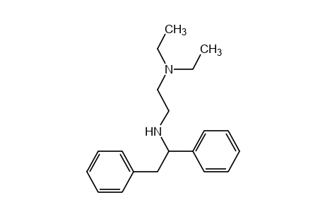 N,N-diethyl-N'-(1,2-diphenylethyl)ethylenediamine