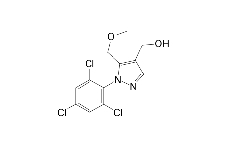 5-(methoxymethyl)-1-(2,4,6-trichlorophenyl)pyrazole-4-methanol