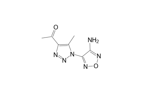 1-[1-(4-Amino-1,2,5-oxadiazol-3-yl)-5-methyl-1H-1,2,3-triazol-4-yl]ethanone