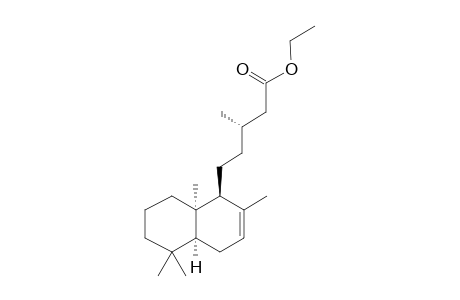 (S)-Ethyl 3-methyl-5-((1S,4as,8as)-2,5,5,8A-tetramethyl-1,4,4A,5,6,7,8,8A-octahydronaphthalen-1-yl)pentanoate